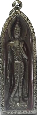 Jewelry Amulet Dhama Jewelry Amulets Mini Standing Buddha Amulet Phra Buddha Pratomjedih Thai Buddhism Collection Pendant
