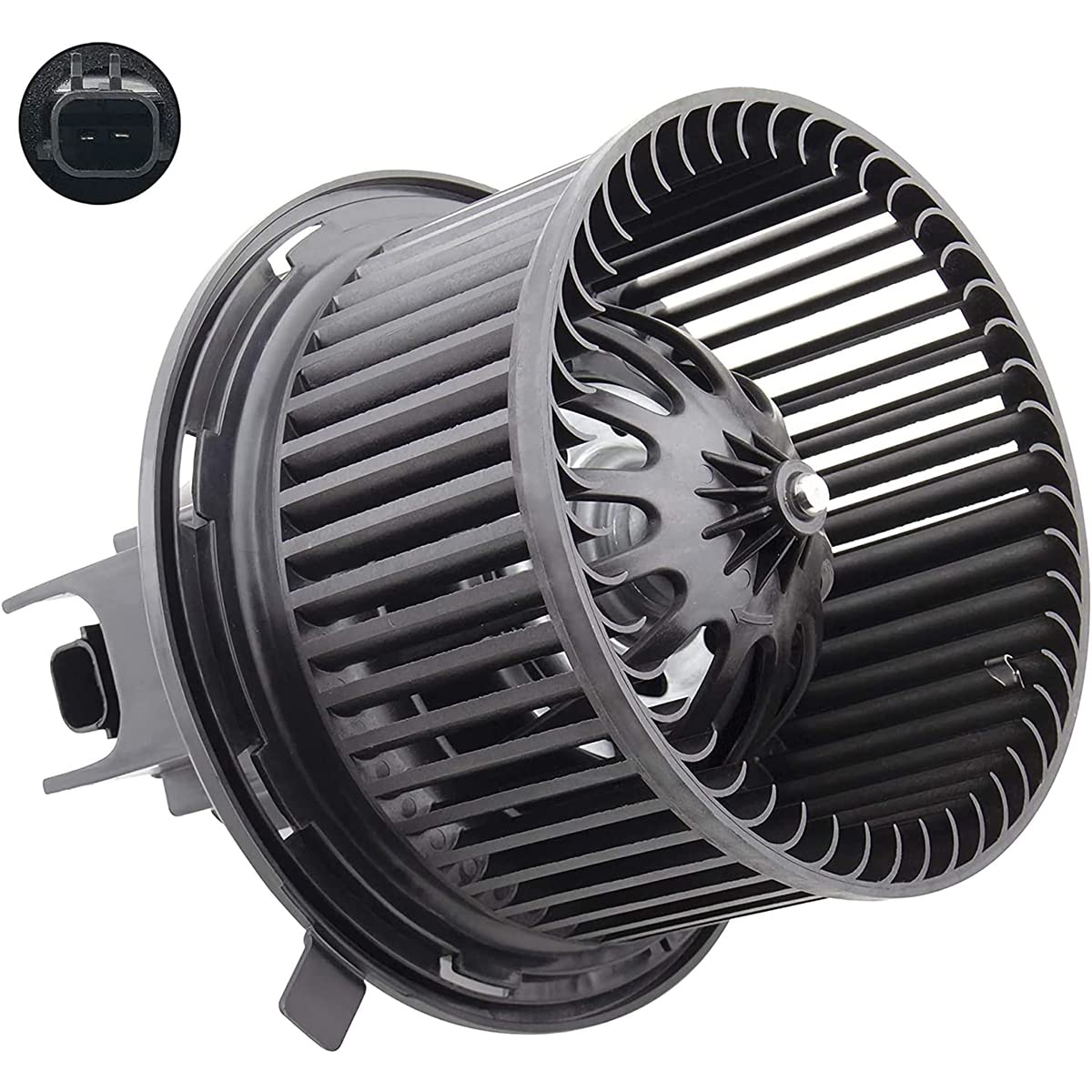 Front HVAC Heater Blower Motor With Fan Assembly Fit For Jeep Liberty 2002 2003 2004 2005 2006 2007, For Jeep Wrangler 2002-2006, Replaces 700154 5066553AA 615-00680, Air Automotive Replacement - View #4