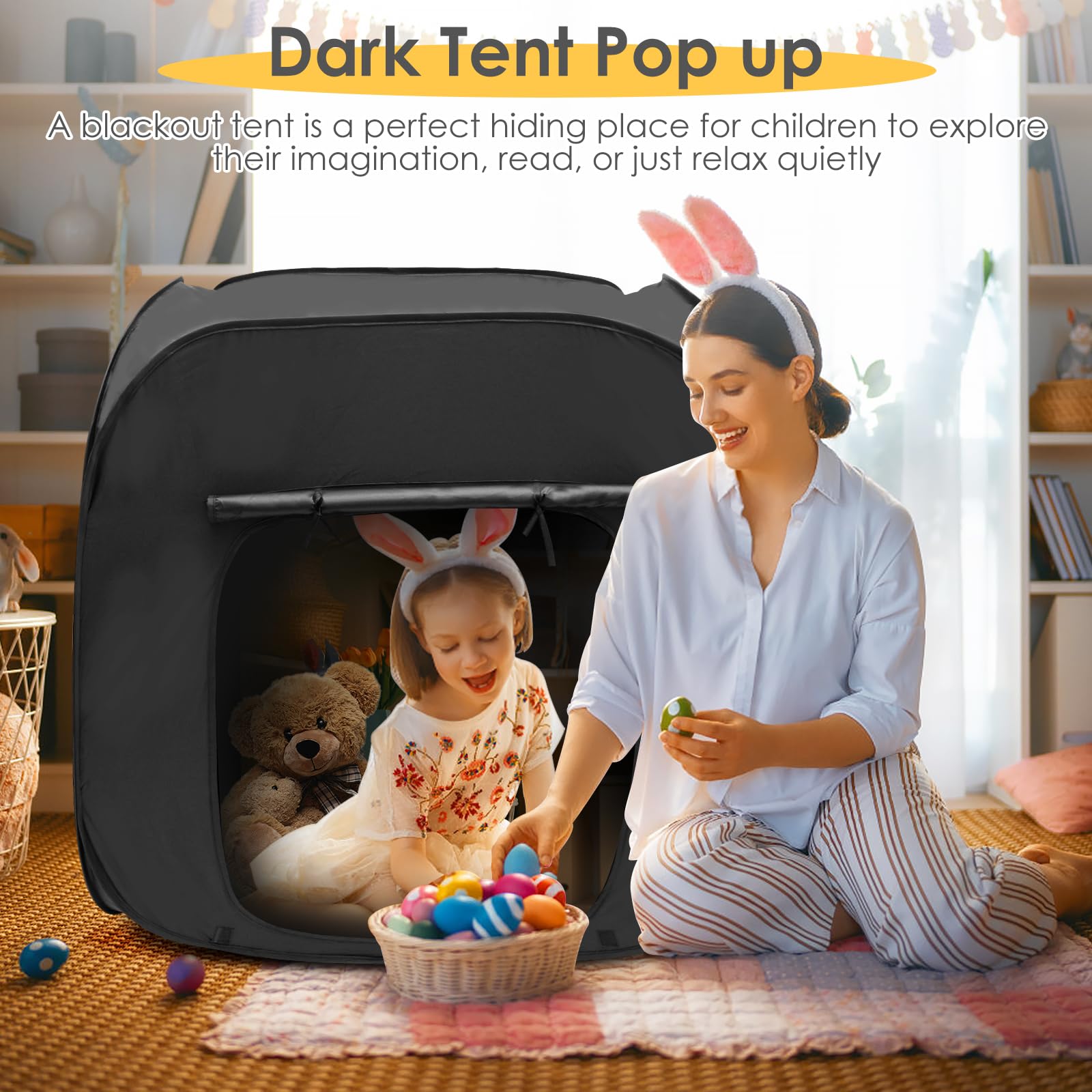 Draagbare Blackout Sensorische Tent - Ideaal voor Focus en Ontspanning