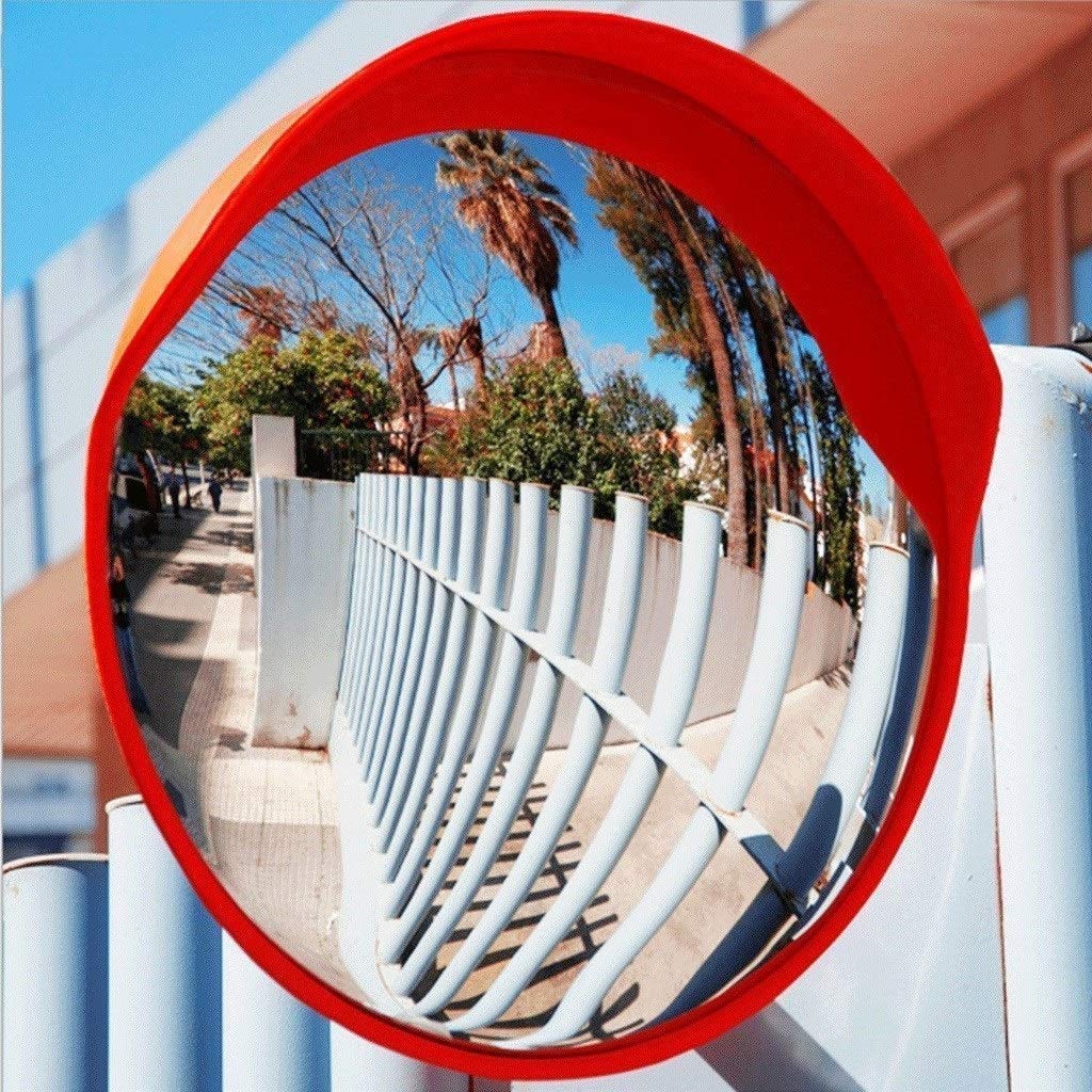 Specchio convesso di sicurezza stradale, obiettivo grandangolare per il traffico esterno, specchio di traffico convesso infrangibile, diametro di sicurezza stradale e negozio con supporto fixati