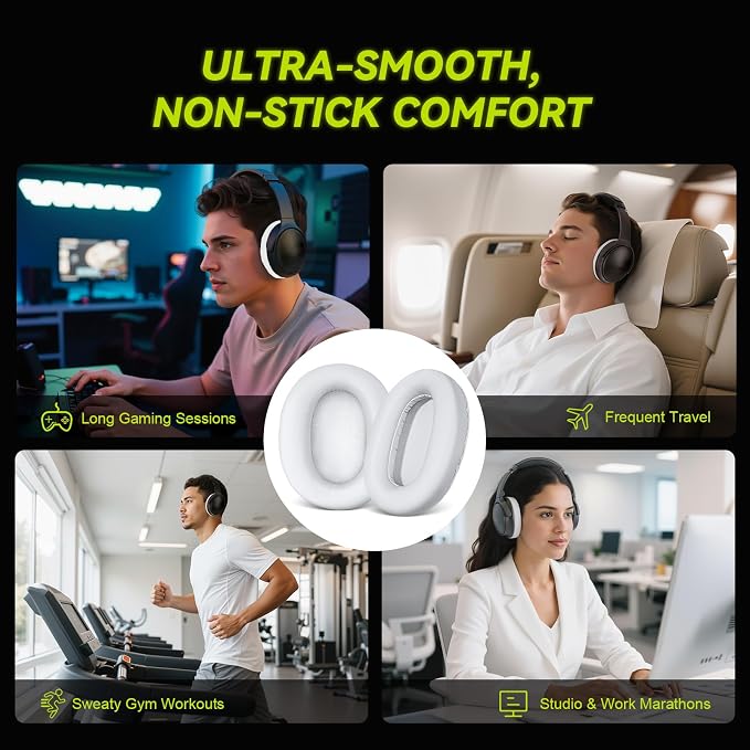 Repuestos Aurivor Almohadillas para Sony WH-CH720N Auriculares miniatura 6