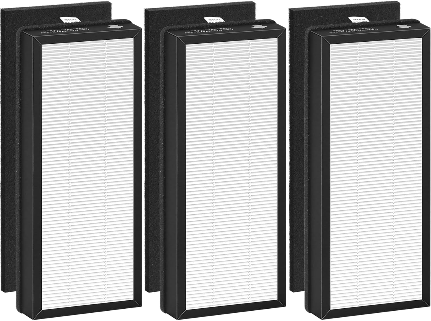 3 Pack True HEPA Replacement Filter Compatible with VEVA
