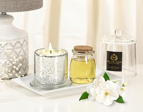 Miniatura 6 de Vela perfumada de lujo  Vela en tarro de boticario de cera de soja de aromaterapia  Brisa costera  Quemadura limpia de 10 onzas, 60-70 horas de