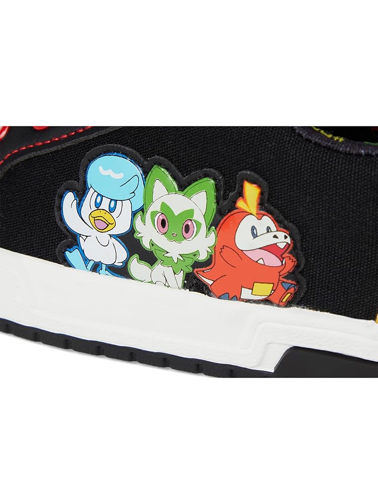 White Ground Up Pokemon Court Sneaker (little Kid)