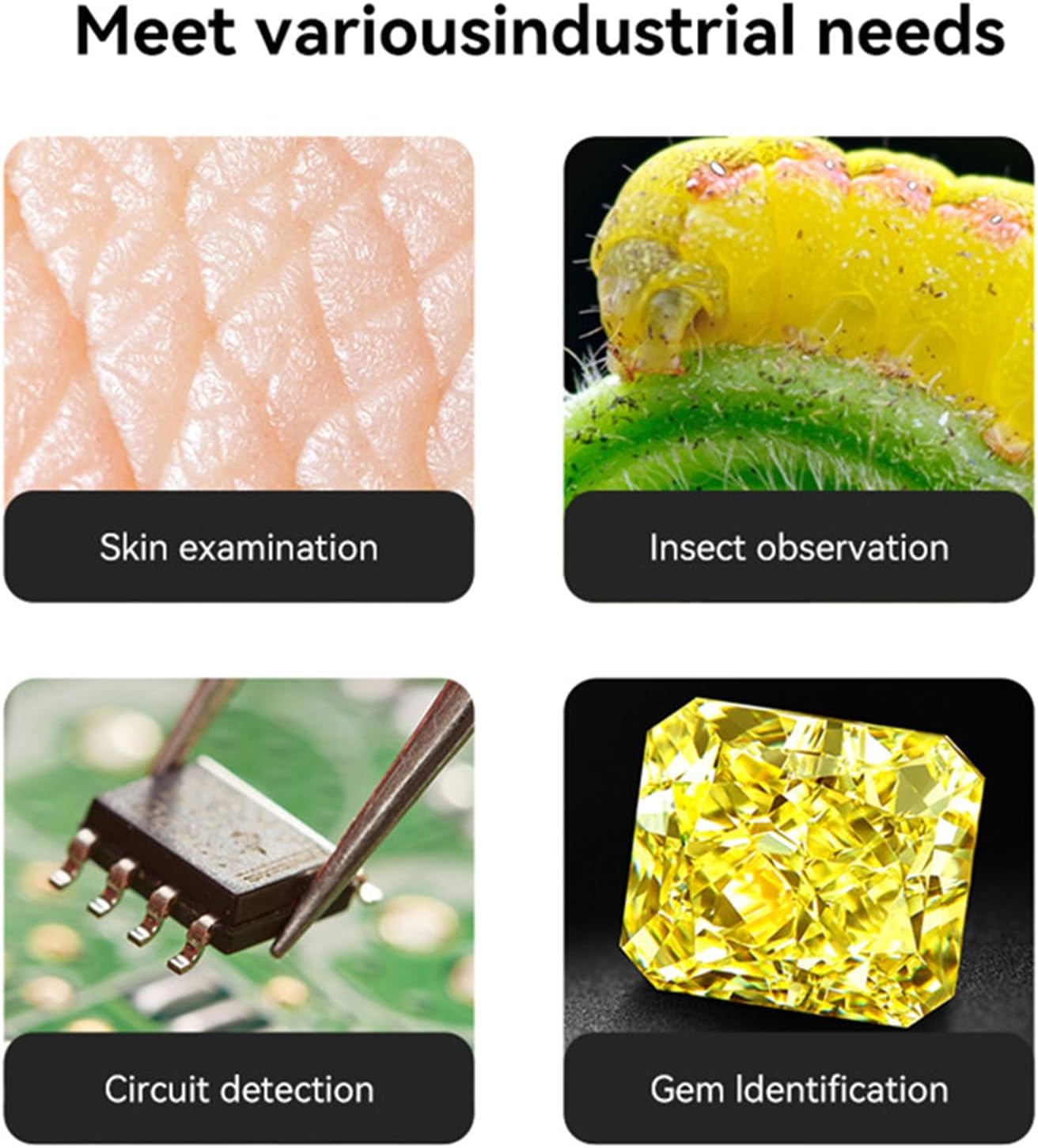 200万ピクセルの顕微鏡接眼レンズ1920x1080 USBポートカメラアクセサリー付き電子カメラアクセサリー