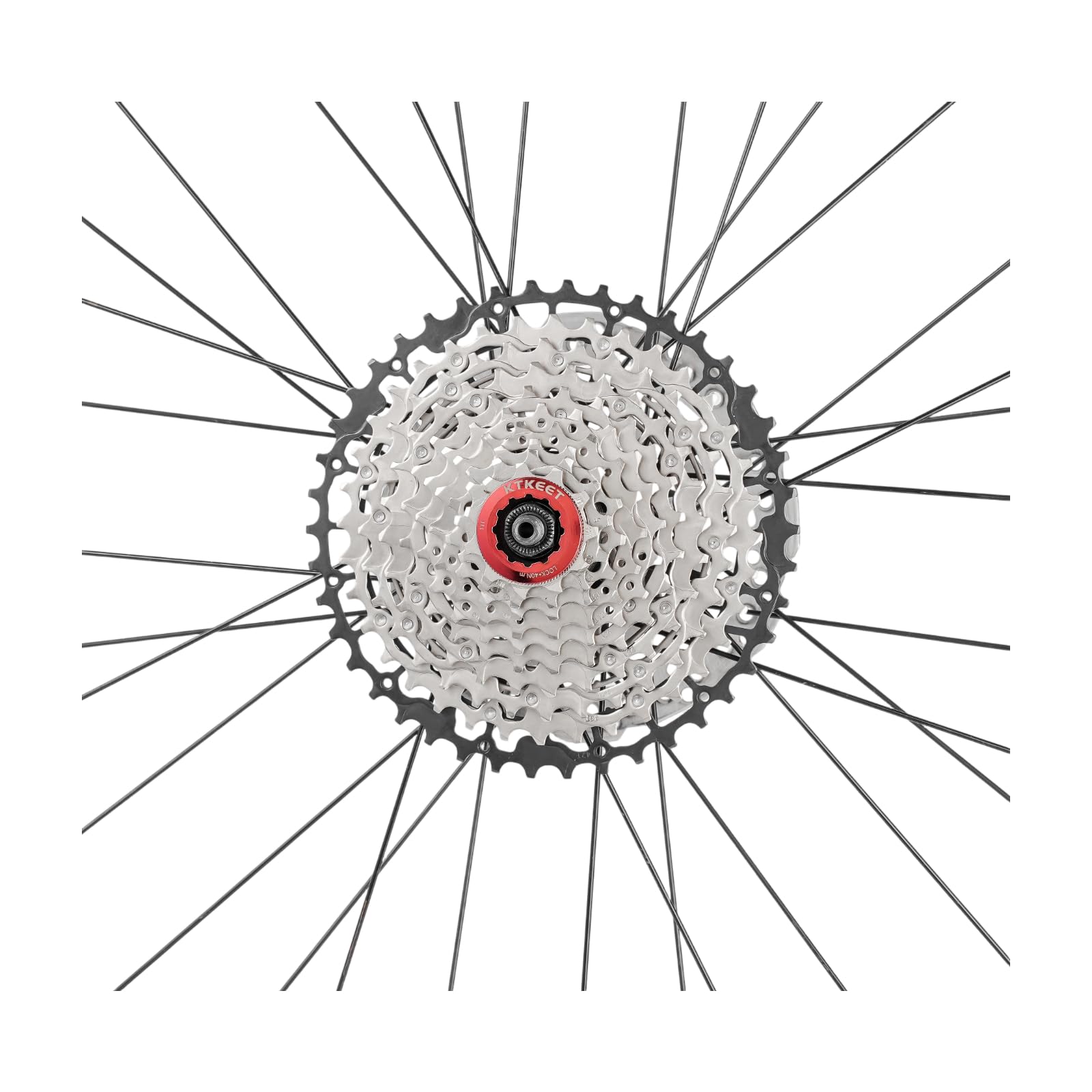 Casete de bicicleta de montaña de 9/10/11/12/13 velocidades 11-40T/42T/46T/48T/50T/52T MTB Cassette 9-13 velocidades HG estructura ligera compatible con Shimano Ultegra Sunrace Sram