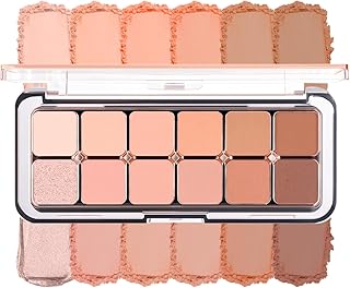 Paleta de sombras de ojos de 12 colores, maqu...