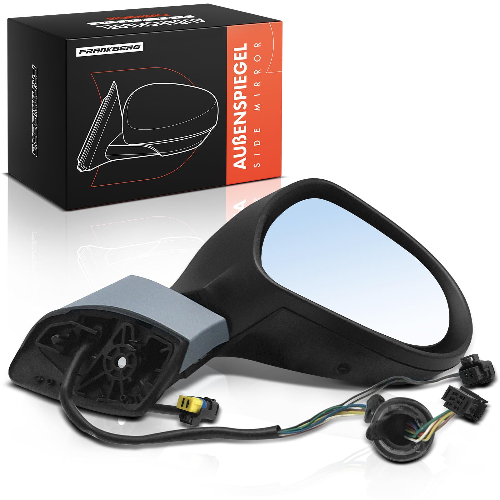 Frankberg 1x Specchietto retrovisore esterno destro elettrico 6+2 Poli
