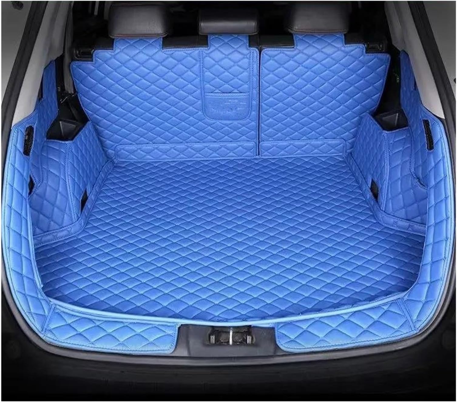 Boot Liner Car customized trunk mat is suitable for Skoda for KODIAQ 2017-2024 car Trunk Protector(Blue A)