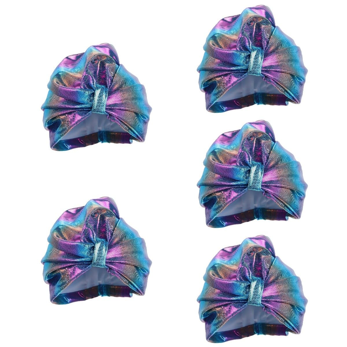 POPETPOP 5 Pièces Bonnet De Bain Gorros De Para Mujer Bonnets De Bain pour Femmes Bonnet De Élastique Protection des Cheveux Bonnet De Bain Bonnets De Réglable Bonnet De