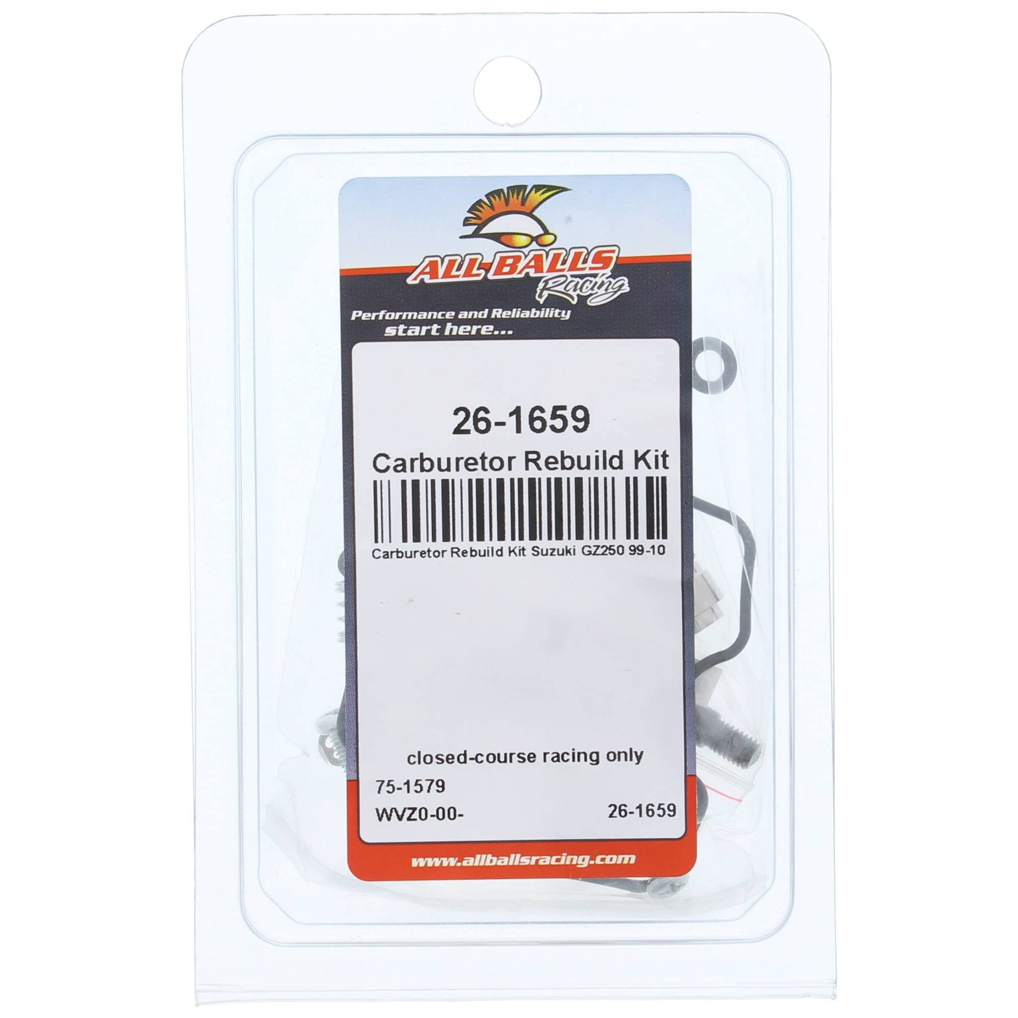 Amazon.com: All Balls Racing 26-1659 Carburetor Rebuild Kit