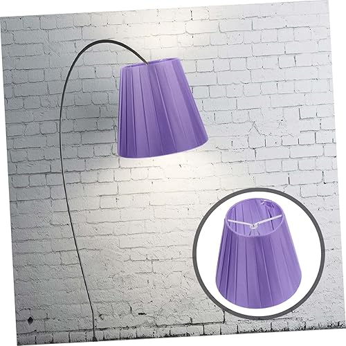 Miniatura 8 de DOITOOL Elegante pantalla para lámpara de pared, pantalla de mimbre, pantalla pequeña con clip, brillo cálido