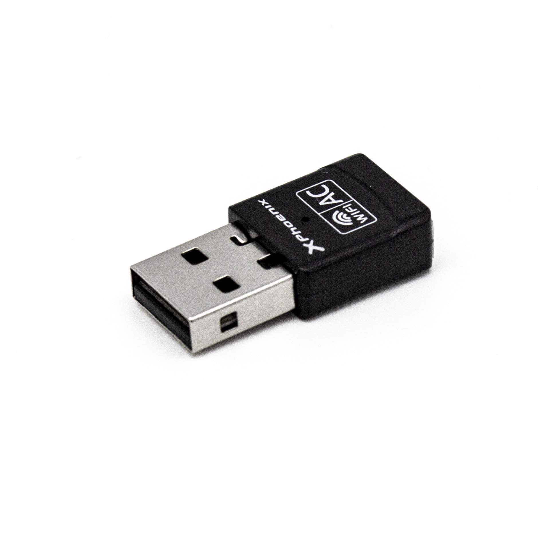 Adaptador USB 2.0 WiFi Phoenix 600 MBPS Dual Band 2.4 Y 5 GHz 600 MBPS CHIPSET REALTEK con Antena INTEGRADA - Formato Nano - Color Negro