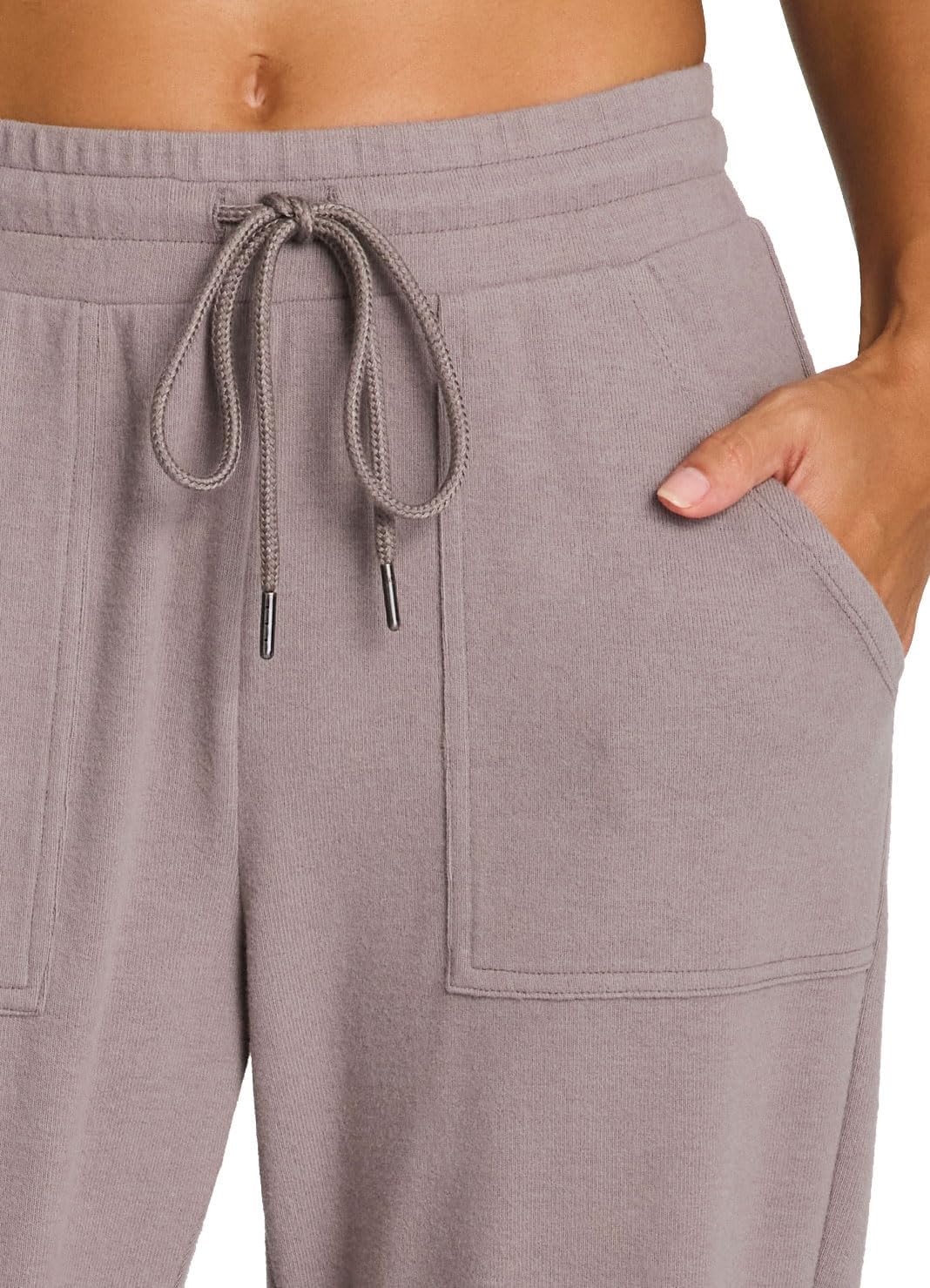 RBX Active Women's Athletic Super Soft Lightweight Cuffed Tapered Jogger Sweatpants with Pockets - Image 5
