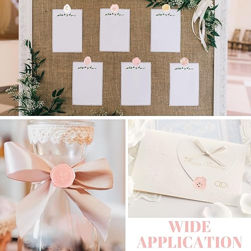 Miniatura 7 de Calcomanías de cera prefabricadas transparentes, 54 calcomanías adhesivas de cera para cumpleaños, despedida de soltera, regalos de fiesta,