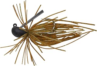 Savage Gear Señuelo de perca para pesca de spinning & Jiggen Skirt Flirt Jig 6 cm 6 g, color verde