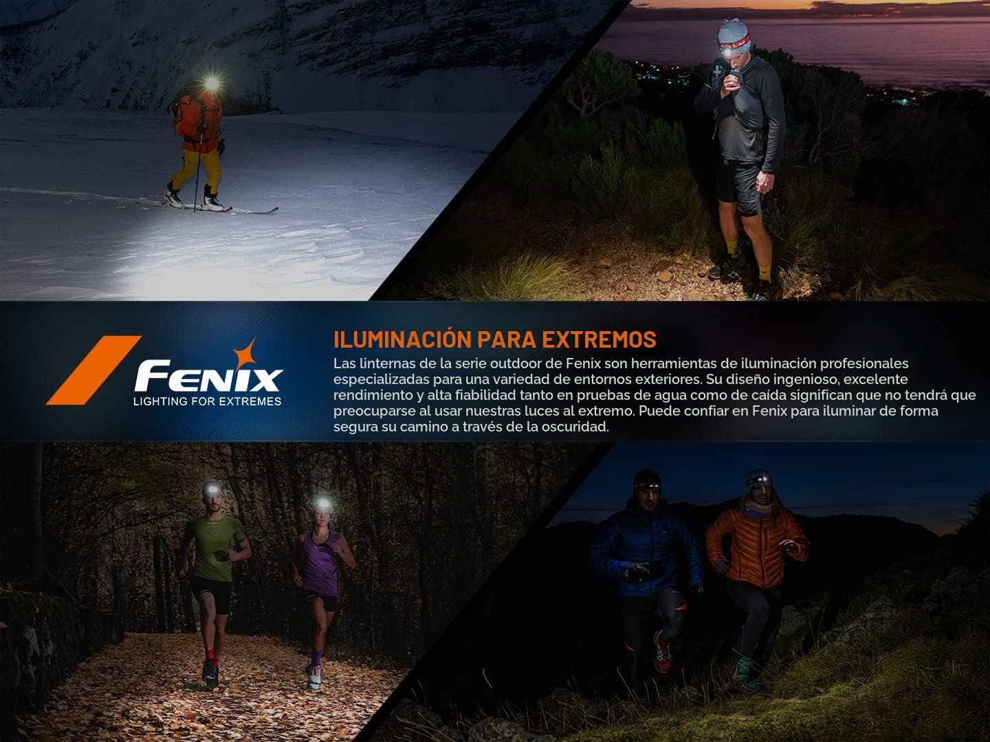 FENIX HM65R-T v2.0 - Linterna frontal recargable ligera para correr y al aire libre | 1600 lúmenes | 170 m | 300 horas máximo | Diadema deportiva ajustable de clic bidireccional | Vigas blancas y