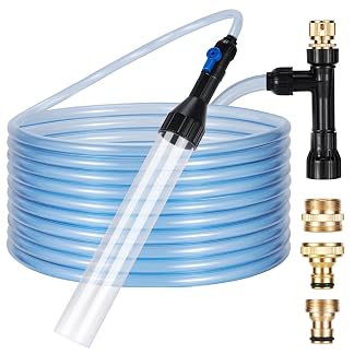 DXOPHIEX Gravel Vacuum for Aquarium Fish Tank Siphon, 30 Feet