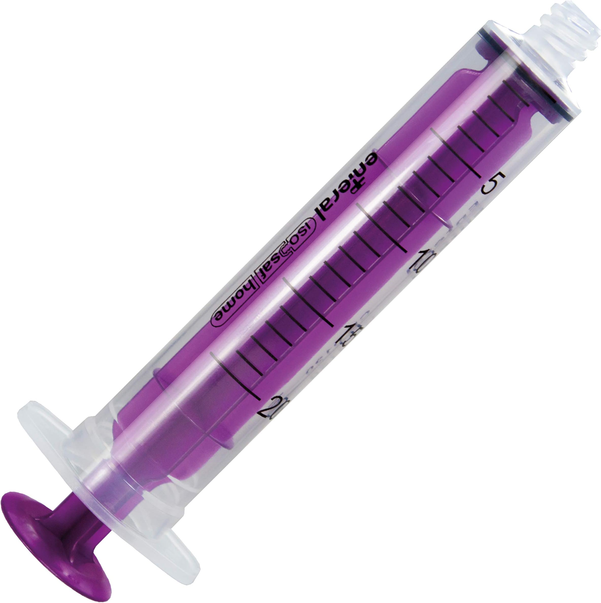 ENFIT 20ml Enteral Single Use Syringes (100)