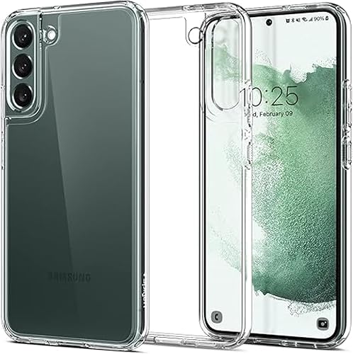 Nextway Protective Case Compatible with Samsung Galaxy S22 5G (6.1-Inch) – Clear Hard PC Back Cover, Shockproof Bumper Protection, Anti-Scratch Transparent Phone Case, Anti-Yellowing Design