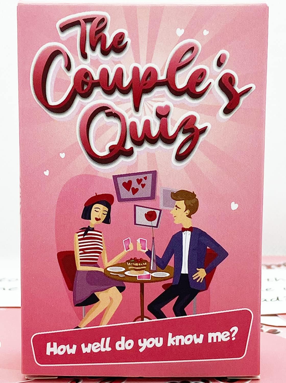 Romantic Fun Couples Quiz Game, Conversation Starters for Great Relationships, Intimacy Deck, Couples Date Gift (Classic Edition)