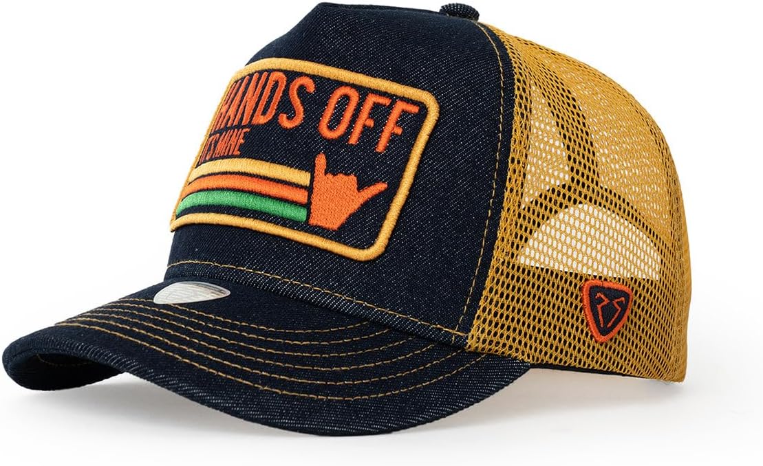 Trucker Hat - Urban Collection - Hands Off - Denim