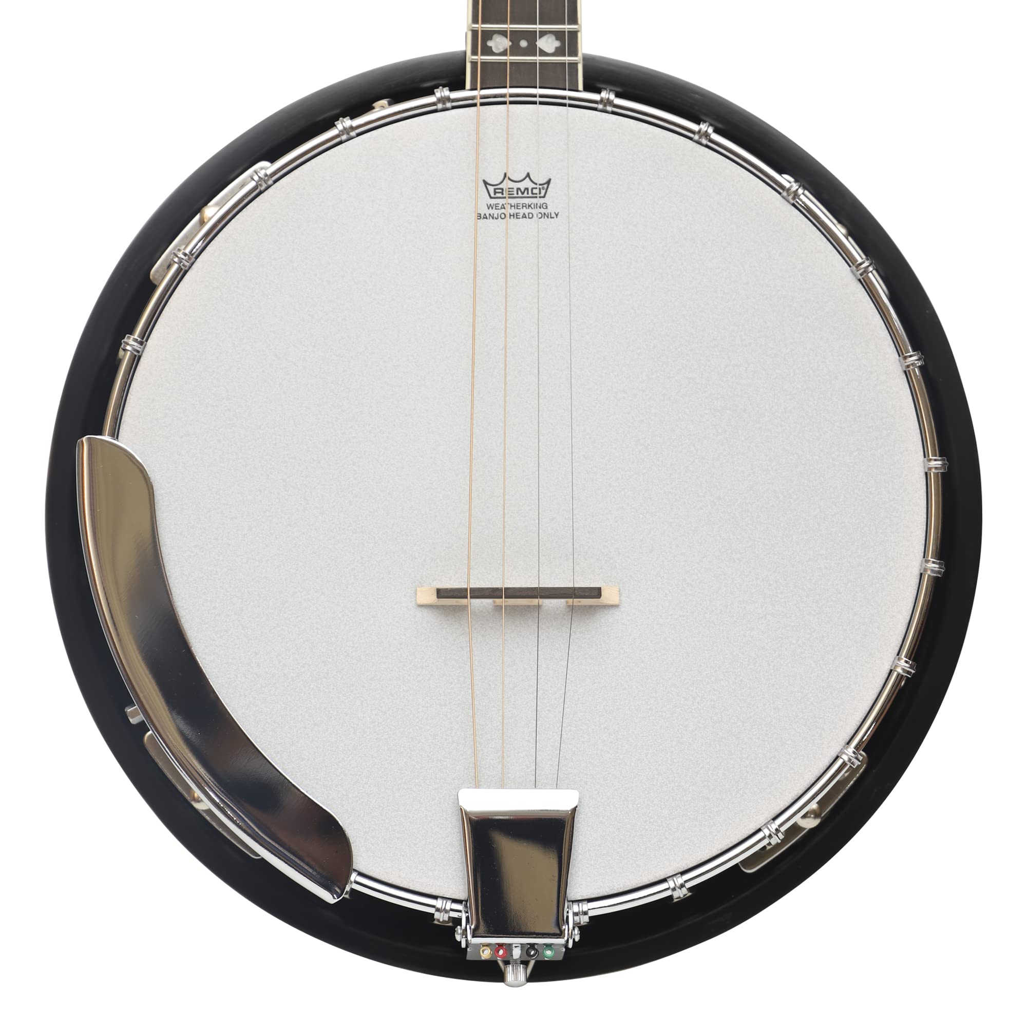Heartland 4 Corde 17 Fret Irish Tenore Banjo Player Series con Chiusura Solida Schiena Solida Finitura Sunburst