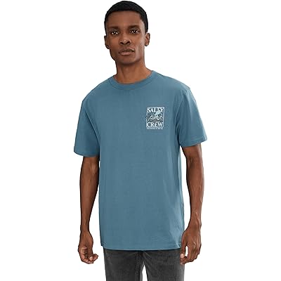 Мужская рубашка Salty Crew Ink Slinger Standard Short Sleeve Tee slate