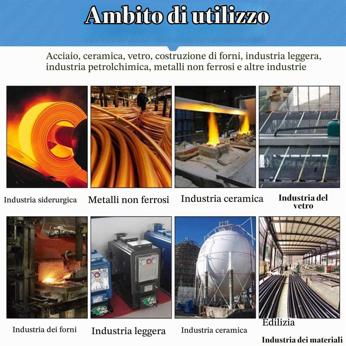 Piastra in Fibra Ceramica - Coperta Antincendio Da 7 Pezzi Per Stufe, Forni Da Forno, Fuoco E Materiali Di Laboratorio, 200X300mm,Thickness 10mm