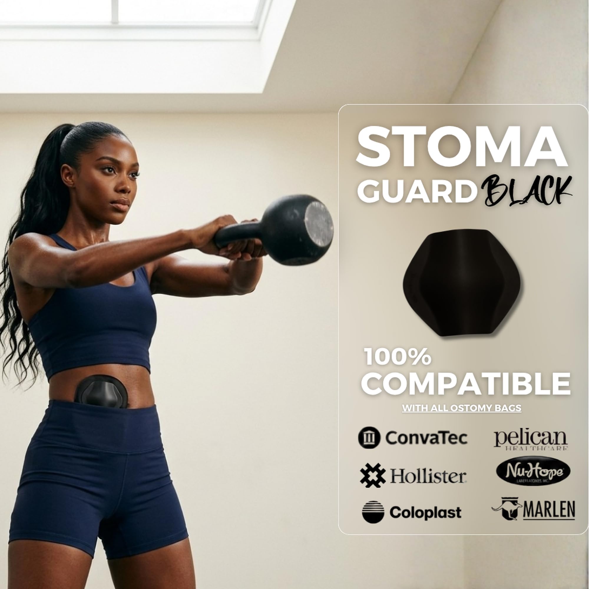 SIIL Ostomy Shield | Stoma Guard | Ostomy Protector Ostomy | Ostomiezubehör | Ostomiebeutelabdeckung