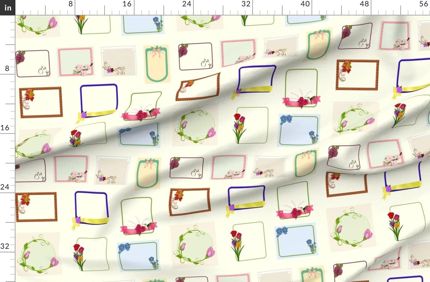 Spoonflower Fabric - Quilt Printed on Organic Cotton Sateen Fabric by The Yard - Sewing Quilting Apparel Home Decor