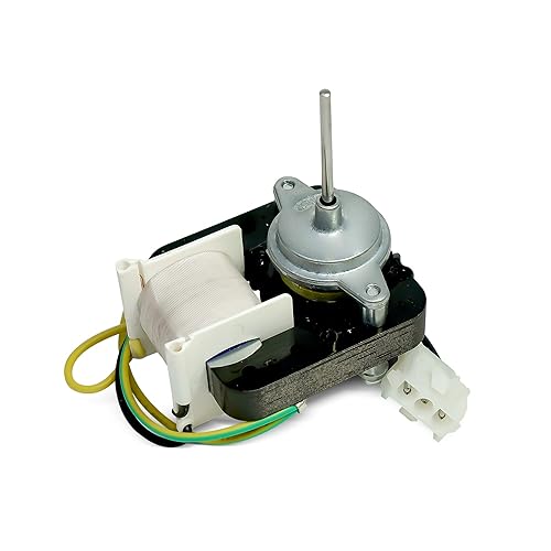 EvertechPRO Reemplazo del ventilador de control del motor del refrigerador para GE WR60X10220 1257132 AH1766247 EA1766247 PS1766247