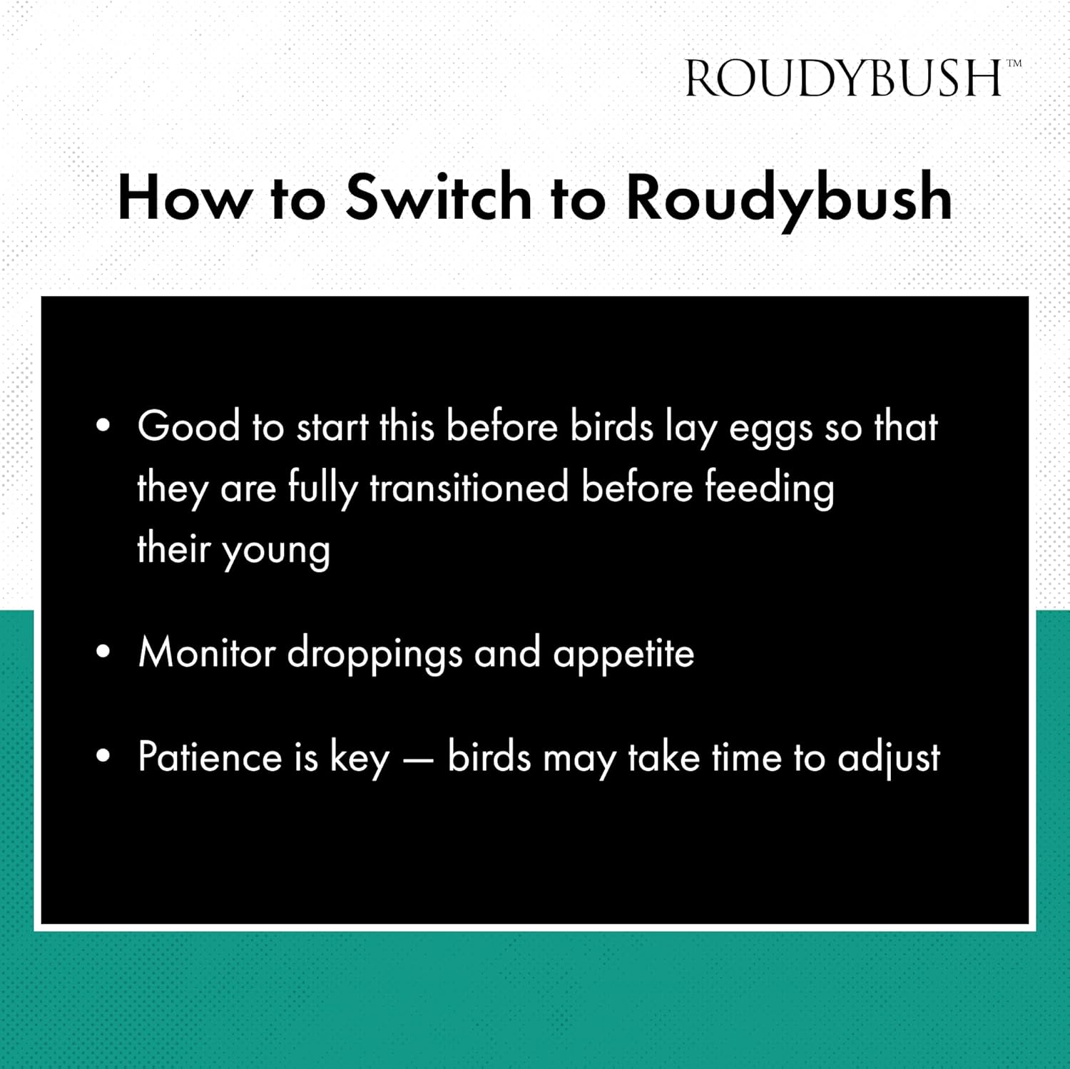 Roudybush Daily Maintenance Bird Food, Small, 10-Pound