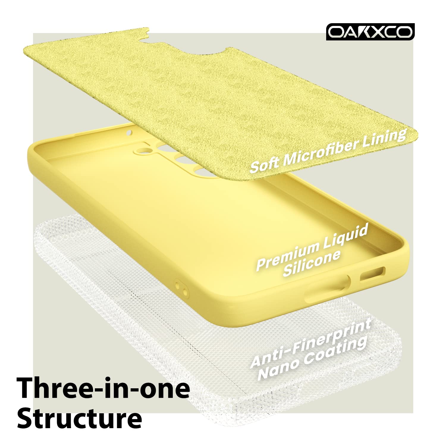 oakxco na telefon Samsung Galaxy S23 etui silikonowe z ochroną kamery, ultra cienkie, kolorowe etui na telefon dla dziewczyn, jednokolorowe etui na telefon, cienkie etui ochronne, matowa osłona z