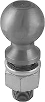 CURT 40085 2-5/16" Heavy-Duty Trailer Hitch Ball, 30,000 LB Capacity, Raw Steel, 1-1/4" x 2-5/8" Shank