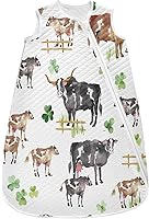 Vista 12 de vvfelixl Saco de dormir para bebé, diseño de dinosaurios, divertido y brillante, para bebés de 0 a 6 meses