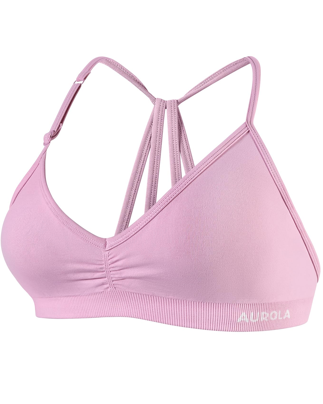 AUROLA Mercury Backless Strappy Workout Sports Bra for Women
