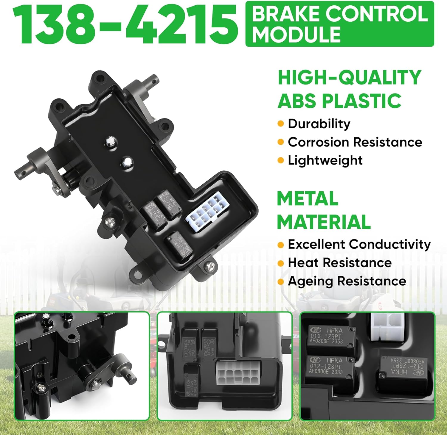 138-2514 Brake Box Assembly Brake Control Module ASM Replacement for Toro Lawn Mower Lawn Tractor, Exmark Quest E-Series S-Series Part, Replace Part # 138-2514