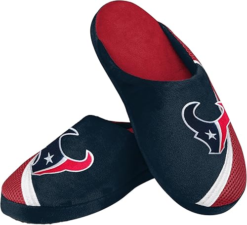 Miniatura 9 de FOCO NFL Edge - Pantuflas para hombre Dallas Cowboys,Arizona Cardinals,Atlanta Falcons,Buffalo Bills,Chicago Bears,Cincinnati Bengals,Cleveland