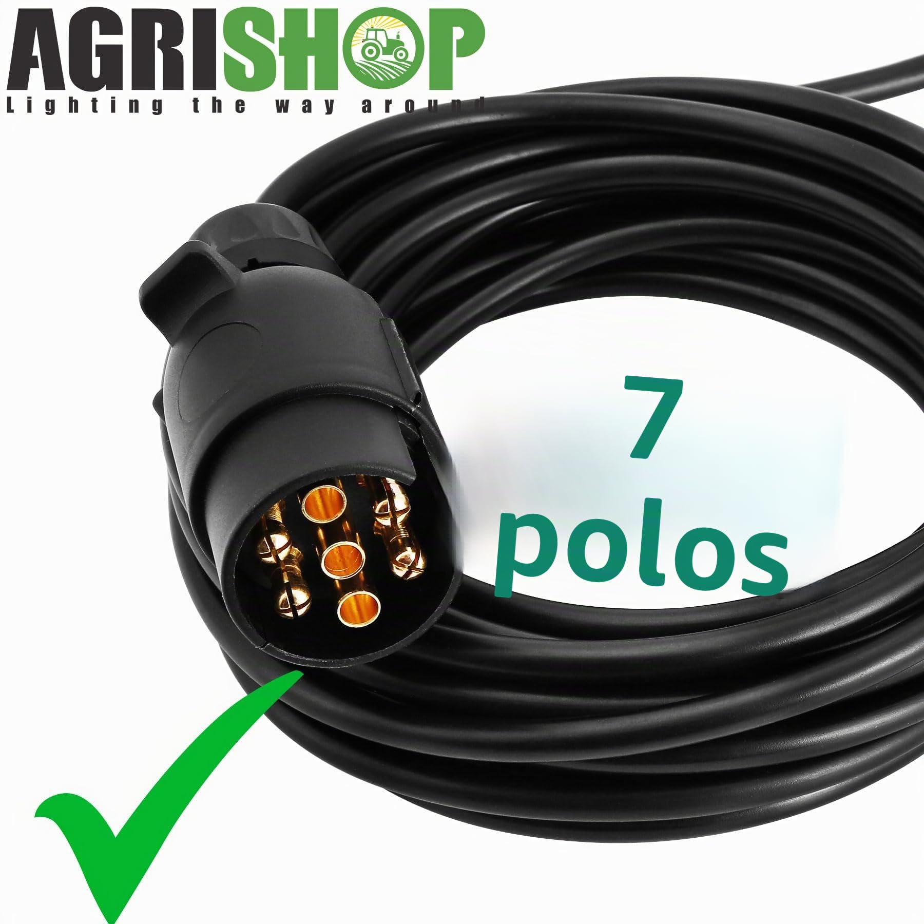 Pilotos Traseros Led Remolque con Imán 12V 5 funciones Luces Remolque Traseras Magneticas Homologados Impermeable