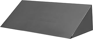 Durham 379-95 Steel Bin Topper, 33-3/4" Width, 12" Depth, Gray