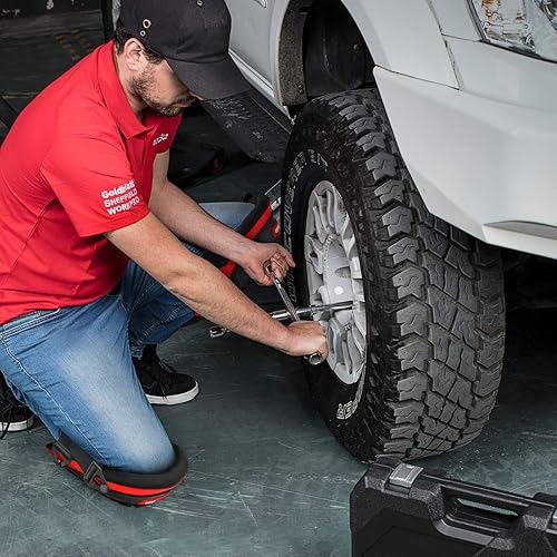 Miniatura 6 de WORKPRO Rodilleras para el trabajo, rodilleras de construcción con cojín ergonómico de gel y acolchado de espuma para jardinería, carpintería,