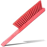 Vista 10 de Cepillo de mostrador manual Sparta de 8 pulgadas de cerdas suaves, cepillo para el polvo de uso múltiple con mango de 5 pulgadas para mesas, Verde