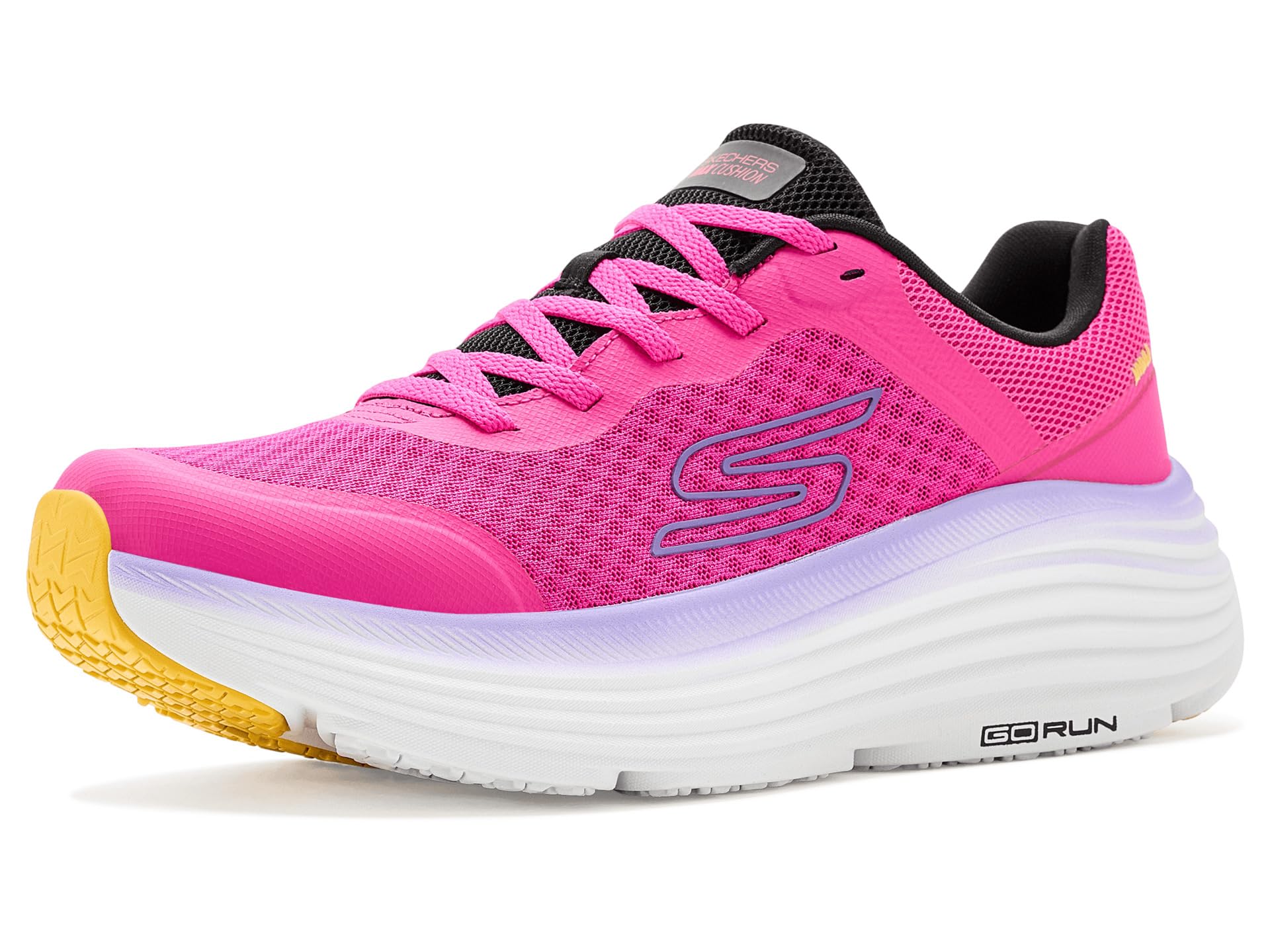 Skechers Women's Max Cushioning Endeavour Canova Trainers, Raspberry Synthetic/Trim, 6 UK