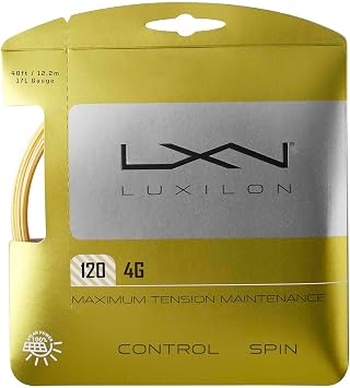 LUXILON Tennis String Single Ply 4G 120 Gold WR8313201120