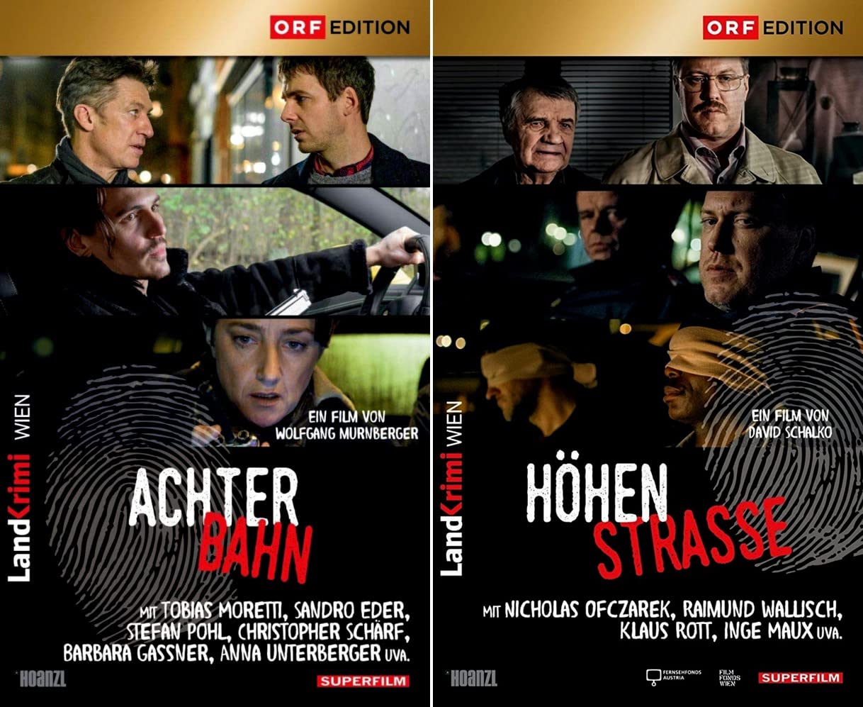 2x Landkrimi Wien: Achterbahn + Höhenstrasse [2-DVD]: Amazon.de: Tobias ...