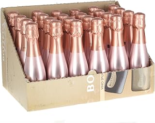 Bottega Rose Gold Sparkling Wine 20cl Miniature - 24 Pack