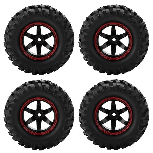 Neumticos de 4 Piezas RC Model Rubber Tires Outer Diameter: 90 100mm 96 Mm Neumticos de Goma para Coche RC…