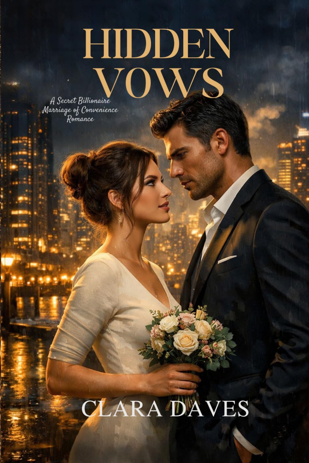 Hidden Vows: A Secret Billionaire Marriage Of Convenience Romance” (Veridian Harbor Romance)