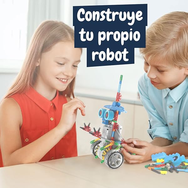 Science4you Robotics Deltabot - Kit Robotica para Niños con 117 Piezas, Construye tu Robot Interactivo, Construcciones, Robot para Montar, Juegos, Juguetes y Regalos para Niños 6 7 8 9 10-14 Años 2.Deltabot - 4
